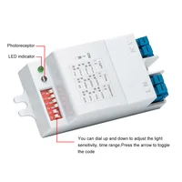 Diymore 5.8G microwave radar sensor switch DIP AC220-240V DIP Radar Sensor Module Motion Detector - Image 2