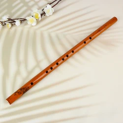 1Pc 6 Hole Bamboo Flute Clarinet Professional Bamboo Flute Xiao For Friends Students Beginners Musical Instrument