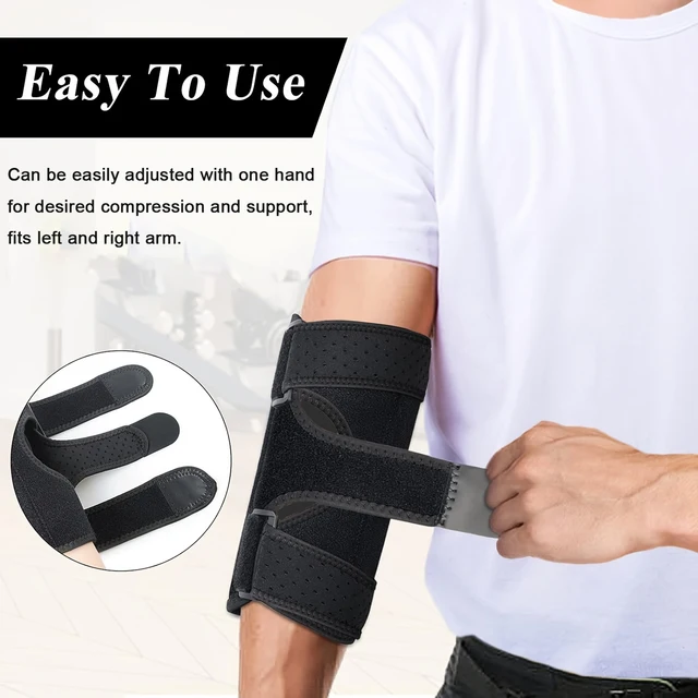 1pcs Sports Elbow Brace Sports Hand Protector Compression Breathable Sports Elbow Pads Suitable for Sports Sleeping Use 6