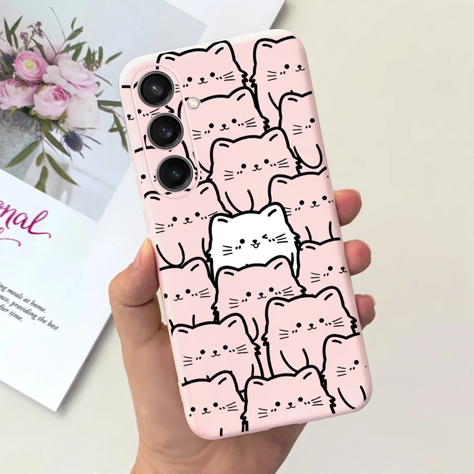 Cute Fashion Cartoon Soft Silicone Bumper Phone Case