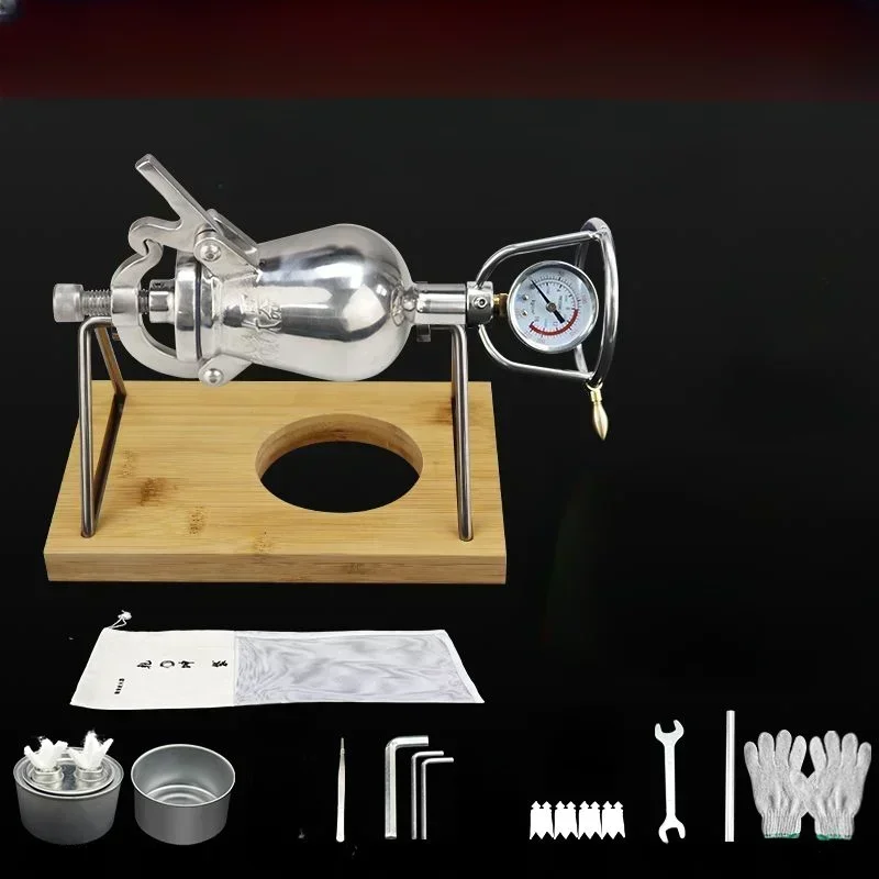 300ml Automatic Mini Popcorn Machine Home Small Popcorn Pots Old Fashioned Hand Cranked Maker