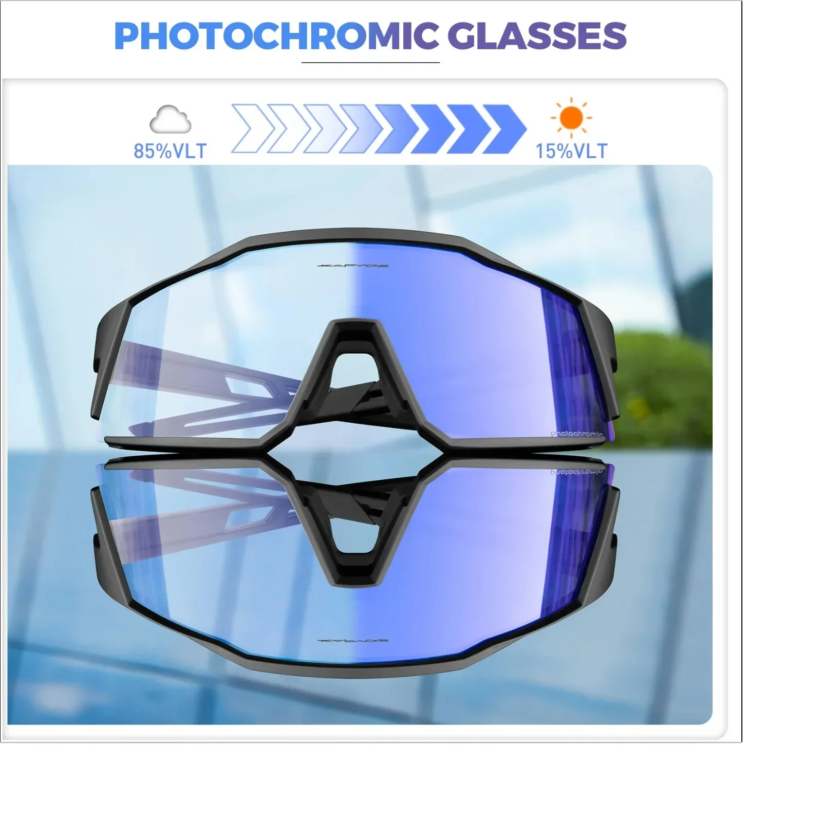PhotochromicCyclingSunglassesforManCyclingGlassesMTBMountain
