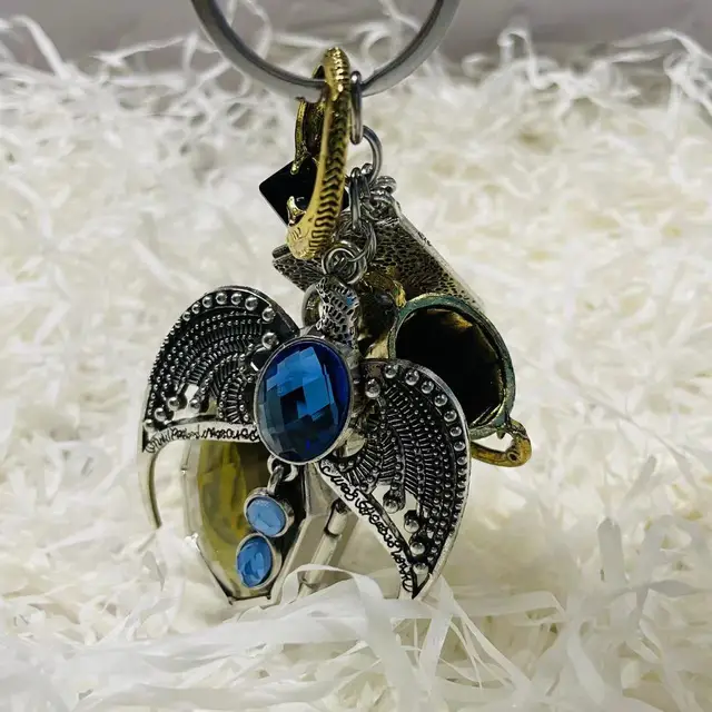 Harry Potter Costume Collectable Trading Cards Harry Potter Rings & Necklace Set - 14-Piece Cosplay Collection, Great Gift Idea Harry Potter Christmas Gift - Foto 12