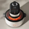 Quick Tenderising Air Fryer, Steam Oven and Large Capacity Electric Fryer with No Turnover Required. 1