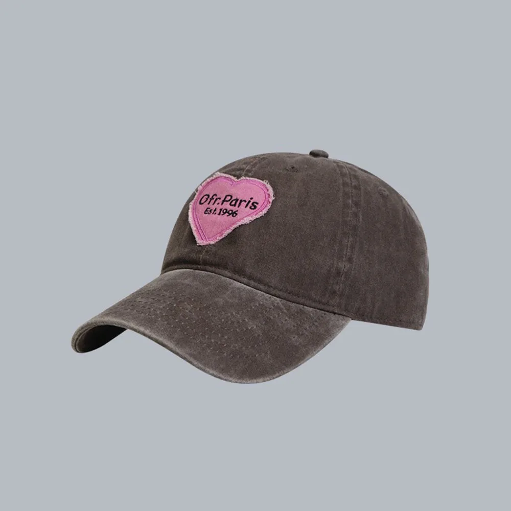 Berretto Baseball NY Bambino - Stile Cuori Rosa E Ali, Taglia Unica 7-12 Anni - Foto 3