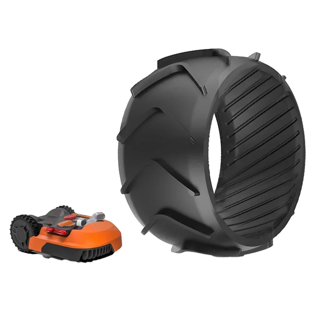 Wheel Protector For Worx Robot Mower Front Wheel M500/plus M700/ M700 Plus M1000 S300 L8 L1000 85*44mm Rubber Protector wheel protector