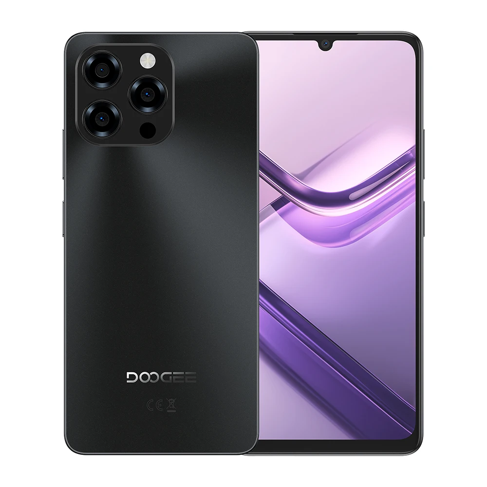 Doogee-Note 58スマートフォン,8GB RAM,128GB ROM, 6.75インチHD
