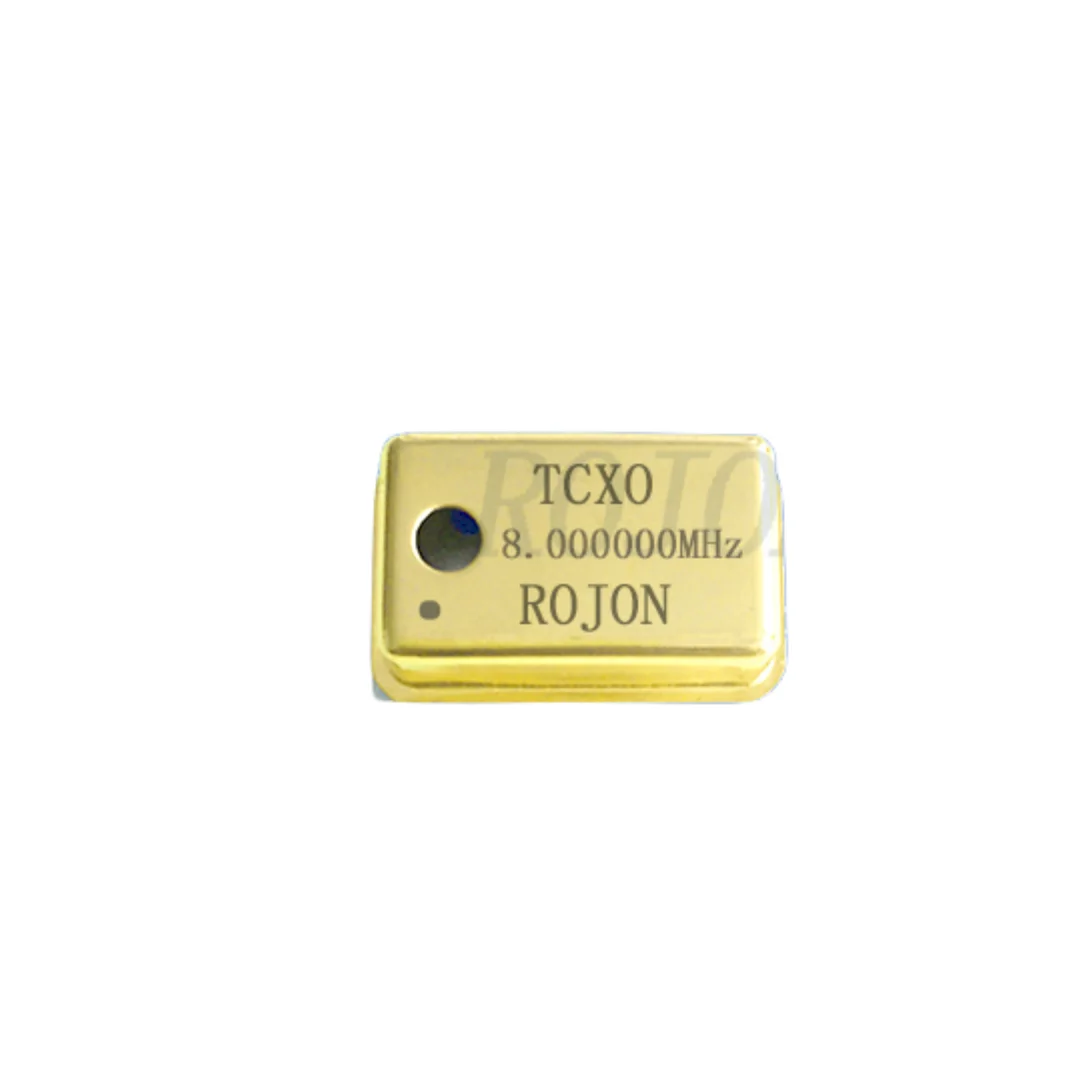 New high precision temperature compensation crystal TCXO 8.000MHz 0.1ppm high stability gold plated version