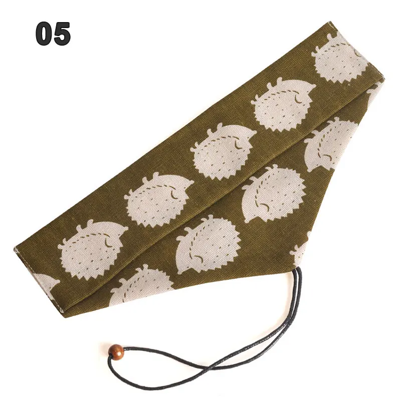 Japan-Style Reusable Travel Cutlery Pouch - Portable Drawstring Cloth Bag