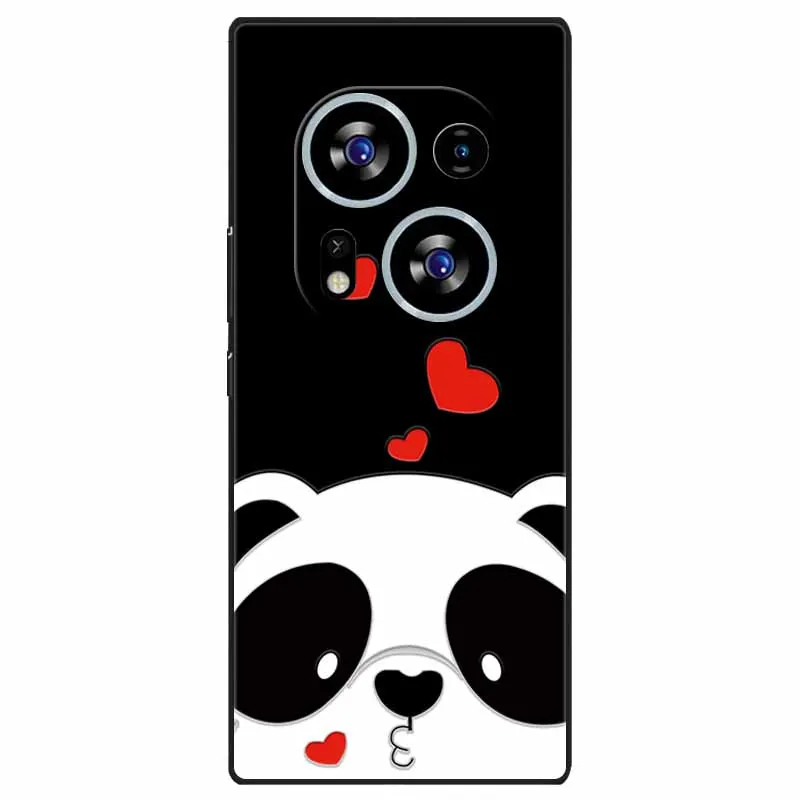 Charming 3D Relief Soft TPU Silicone Phone Case for Tecno Phantom X2 Series
