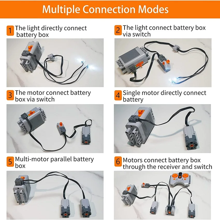 Technick bloků servo PF trénovat motorový energie functions MOC high-tech součástky cihly příslušenství technik servo RC motorový 8884 85 8879