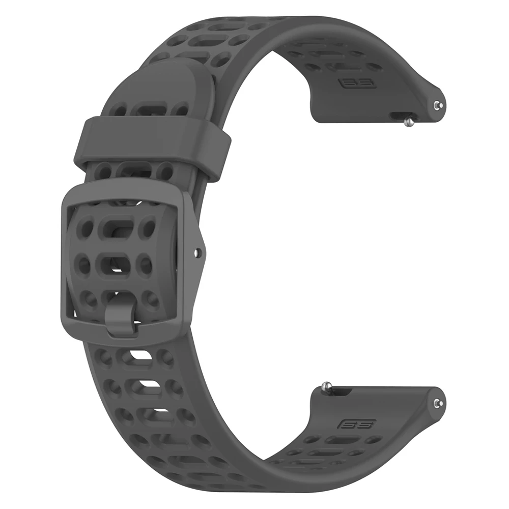 Breathable 22mm Silicone Sport Smartwatch Strap - Color2