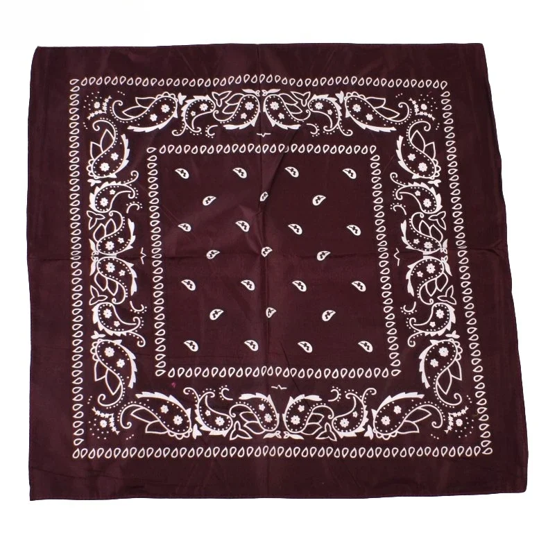 Chic Wine Red Retro Scarf Band Accessory