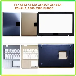 New LCD Back Bezel Front Frame Top Case Palmrest Bottom Cover Case For Acer X542 X542U X542UR X542BA R542UA A580 F580 FL8000