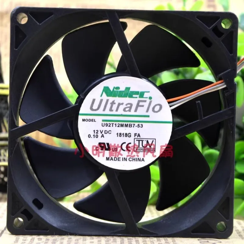 

New Cooler Fan for Nidec U92T12MMB7-53 12V 0.10A 9025 9CM Projector Cooling Fan 90*90*25mm