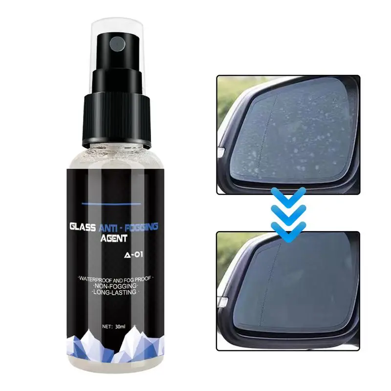 

Car Defogger Spray Anti Fog Spray For Glasses 100ml Antifogging Agent For Automotive Interior Glass And Mirrors Prevent Fogging