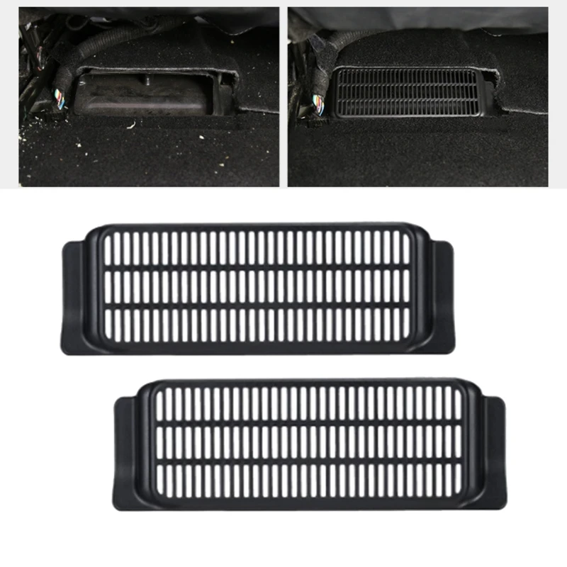 Car Air Instake Flow Vent For Protection Cover Abs Grille Guard Side