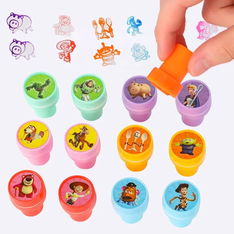 Toy Story Stamps Party Favors Seal Stamps For Kids Classroom School Rewards Prizes Goodie Bag Gifts Birthday Party