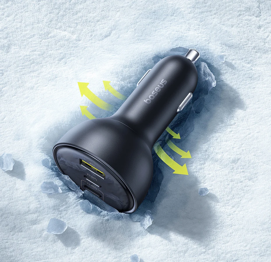 152.5W Car Charger Fast Charging 100W PD3.0 QC4.0 USB Type-C Phone Charger For i