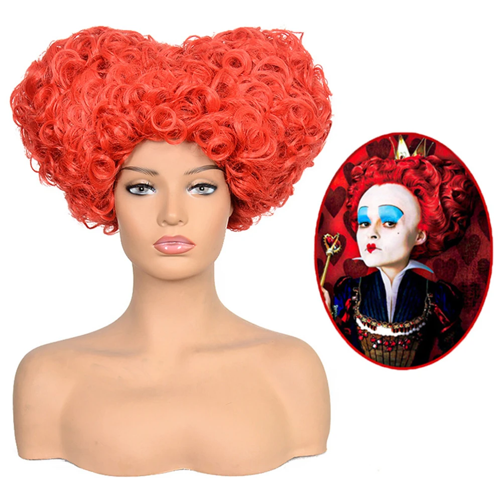 Red Queen Hearts Wig | Synthetic Wigs | Cosplay Hair | Synthetic Wigs ...