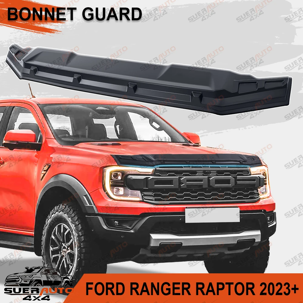 Bug Shield Hood Deflector Protector Bonnet Guard For Ford Ranger Raptor ...