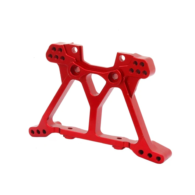 INTEGY CNC Machined Rear Shock Tower For Traxxas 1/10 Stampede 4X4 & Slash 4X4 - T2 Design, Blue