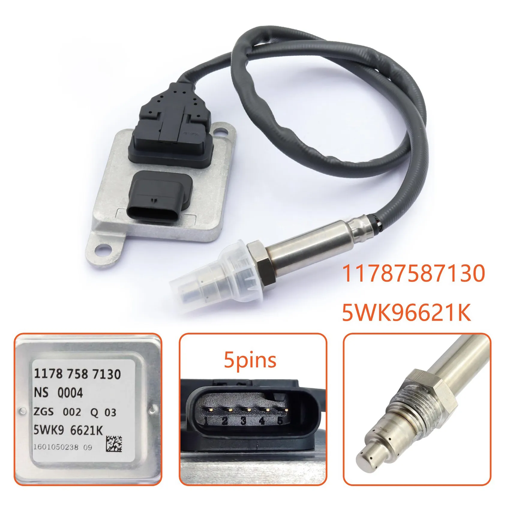 Nox  , BMW E81 E82 E87 E88 E90 E91 E92 LCI N43 758713005,5WK96621J  NOX  11787587130