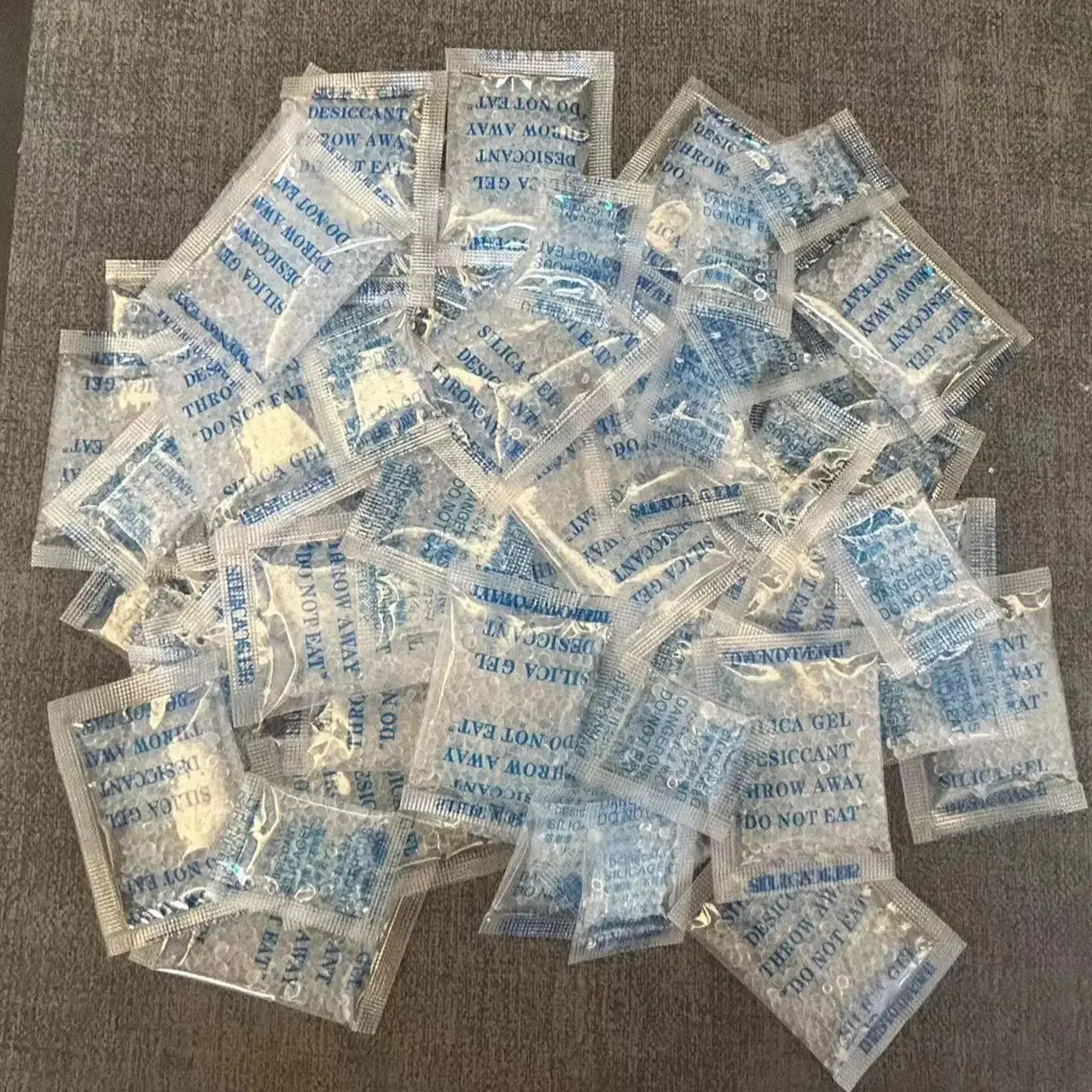 Silica Gel Desiccant Moisture Absorber Bag 2g/5g for Kitchen Room Living Clothes Food Storage