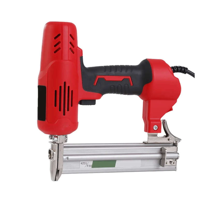 

2 In 1 Electric Nail Gun 1800W Electric Nailer Stapler Furniture Staple Gun for Frame Carpentry Woodworking Power Tools F30 422