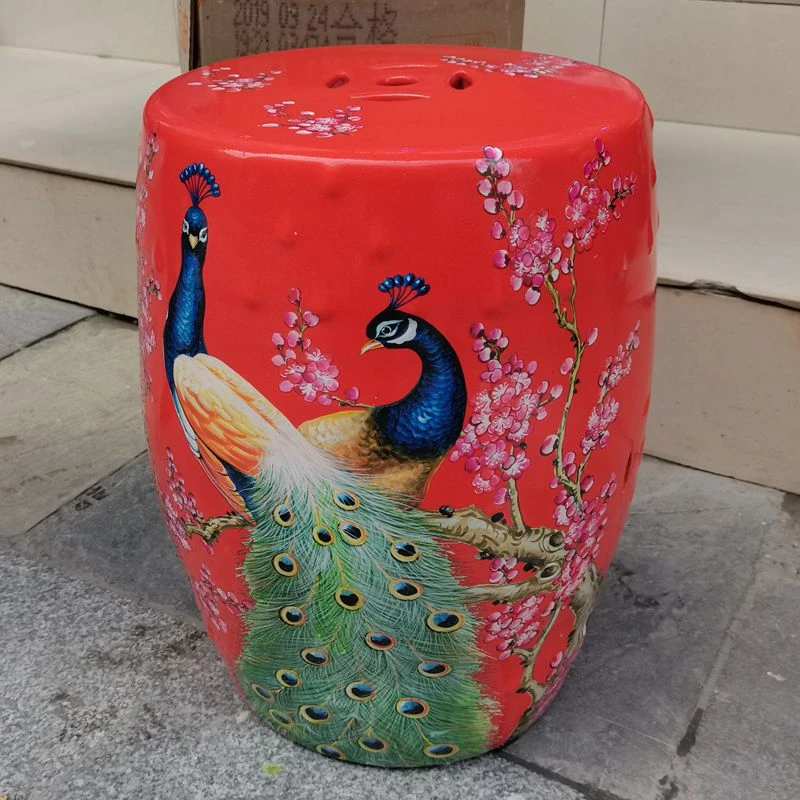 Jingdezhen Porcelain Garden Stool Ceramic Stool For Dressing Table Drum Chinese Blue And White Garden Stools Stools Ottomans Aliexpress
