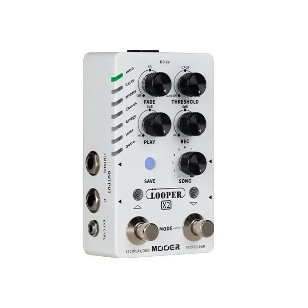 MOOER Looper X2 ステレオルーパー エフェクター Mooer LOOPER X2