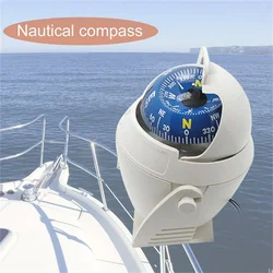 1pc High Precision Marine Compass Car Navigation Compass Nautical Compass with LED Light