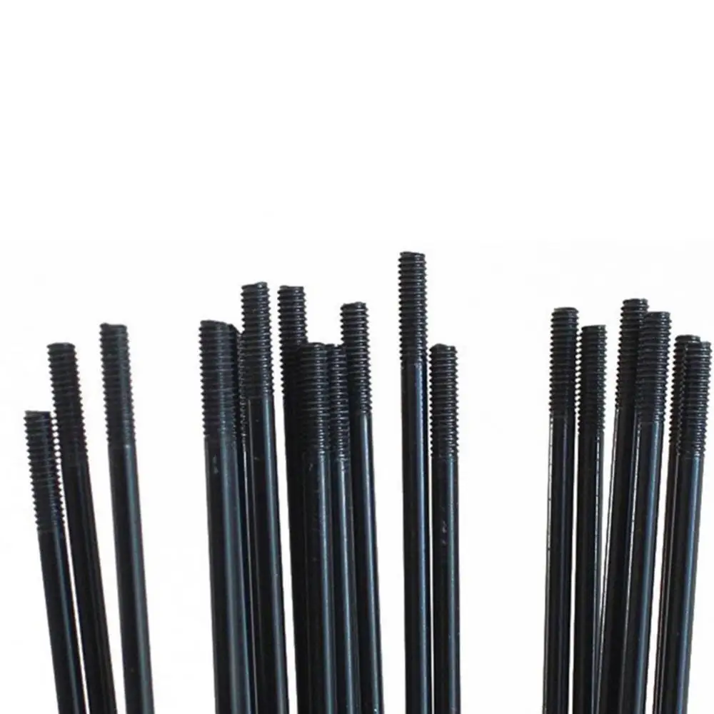 Steel Spokes MTB Mountain Bicycle Bike Wheel Parts with Caps 16Pcs 251mm-269mm