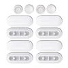 12Pcs Toilet Cover Buffers, Support Plugs for Toilet Damper 1