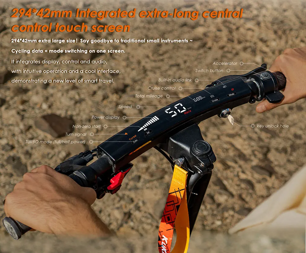 KuKirin G2 Ultra Folding Electric Scooter 800W*2 Motor E-Scooter 48V 18Ah Battery 10 inch Tires 50km/h Max Speed 55km Max Range S7b0cbd2e9d1c4369adf14a443c99f514G