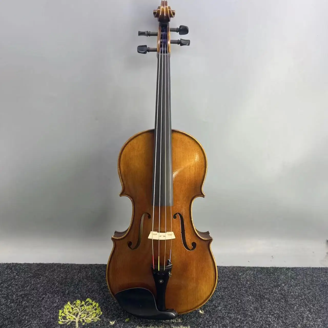 Professional Practice Flame Maple Solid Wood Spruce Handmade Viola 16