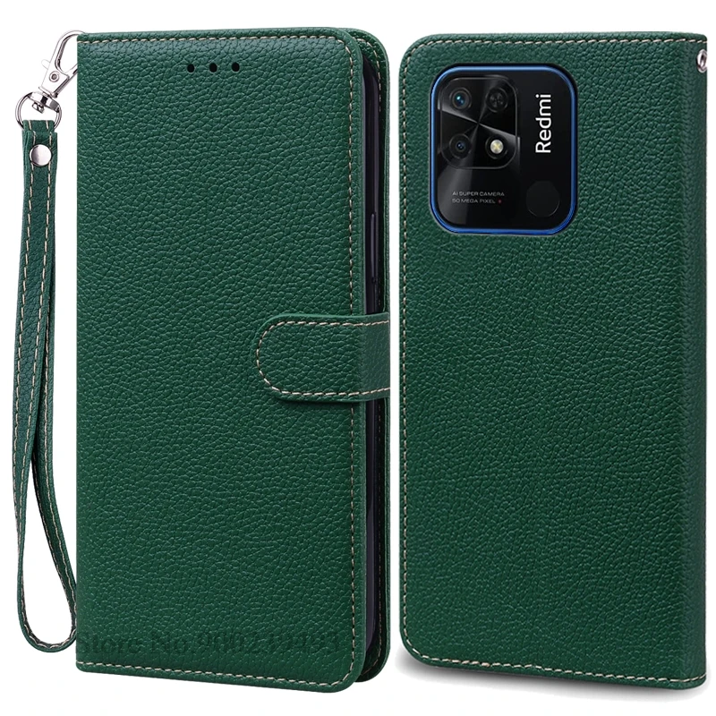 Premium Soft Leather Flip Wallet Phone Case – Elegant Book Style Cover