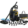 Deluxe Canister Steam Cleaner with 23 Accessories, Chemical-Free Pressurized Cleaning for Most Floors, Counters 1