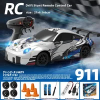 911 AE81 Remote Control Car Four-Wheel Drive Drift Car 2.4g Remote Control With Led Light Adjustable Speed Remote Control Car 1