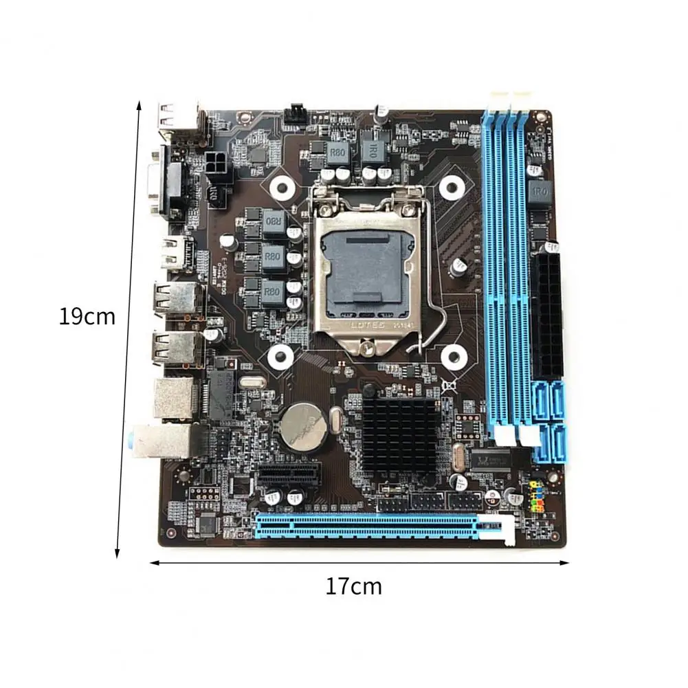 H55-1156 ũž  PCIE 16X DDR3 LGA1156 μ , I3 530 I5 650 I7 870 CPU ̹ κ
