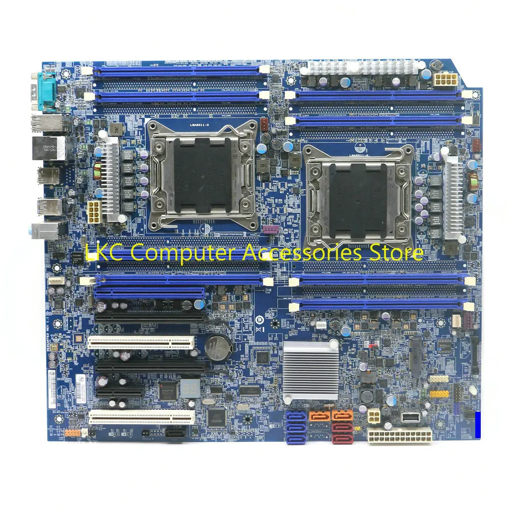 

FOR Lenovo ThinkStation C30 Motherboard 03T8422 DESCARTES REV1.1 Intel C602 Chipset LGA2011 DDR3 Support V1 Processor 100%Tested