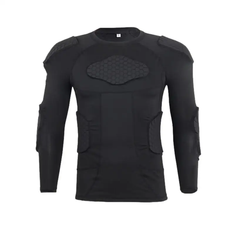 Padded Shirt Padded Compression Shirt Long Sleeve Youth Padded