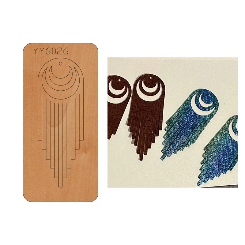 

Earring mold knife model YY6026 is suitable for all cutting machines on the market die cuts