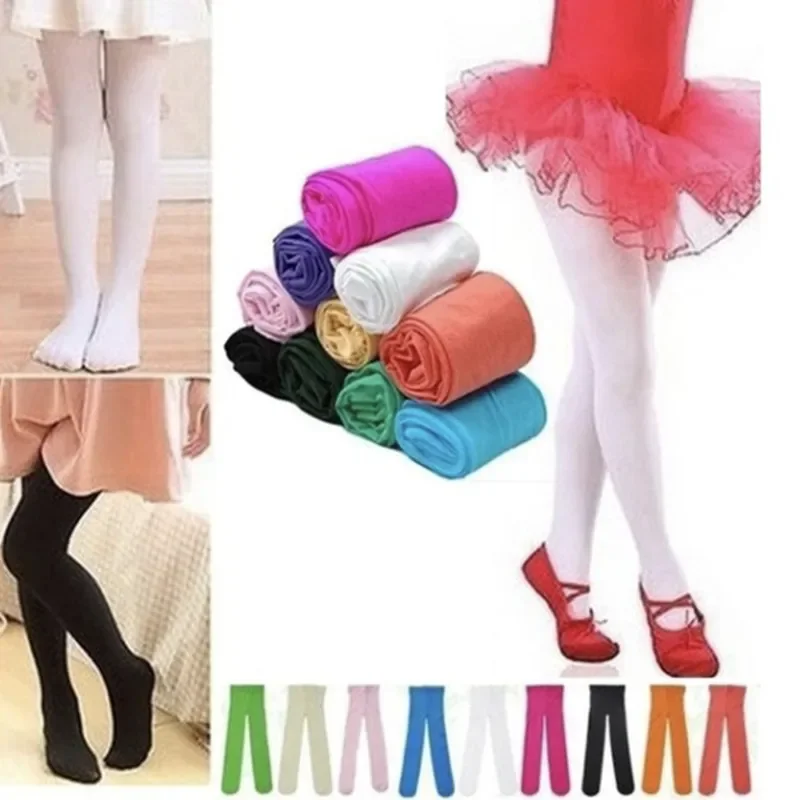 

30PC Cute Girls Baby Kids Toddlers Stockings Hose Ballet 70-150CM Pantyhose Cotton Tights