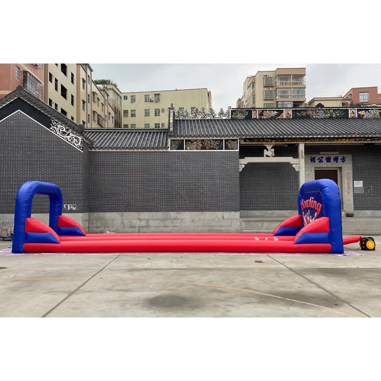 Blue Springs Inflatable Sport Games, Inflatable Bowling Ball Field Games