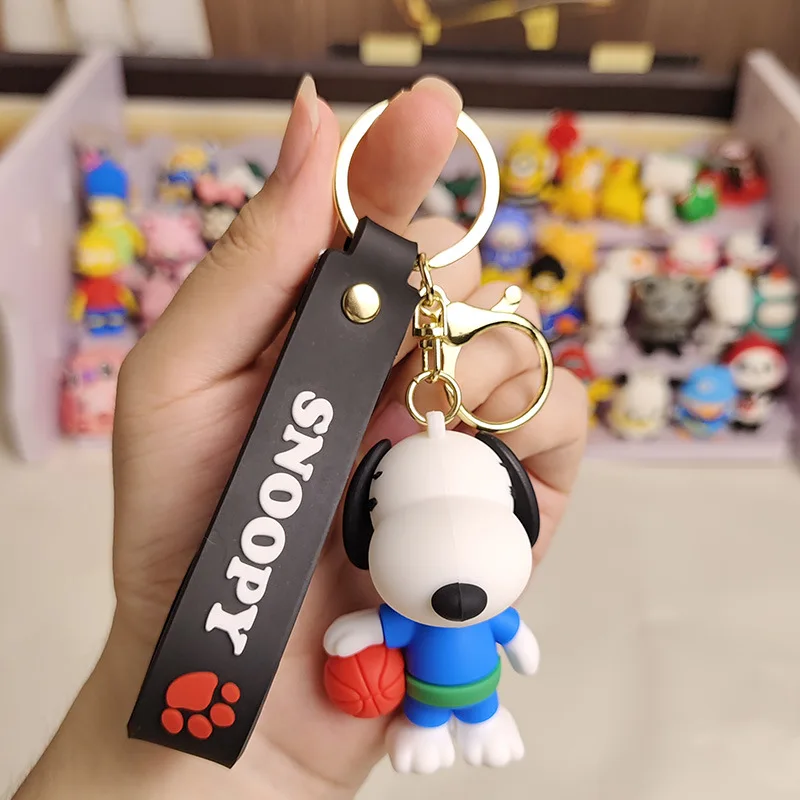 Snoopy Keychain Keychain Cartoon Doll Keychain Cute Backpack Car Key Chain  Ring Pendant Key Ring Accessories Kids Couple Gifts - AliExpress