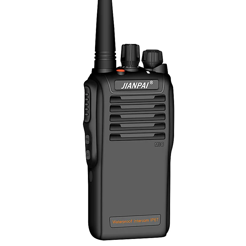 Jianpai P988 walkie-talkie, waterproof walkie-talkie, walkie-talkie high-power civil construction site hotel non-pair handsets