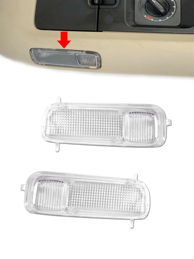 

2PCS Car Overhead Dome Lamp Lens For Ford For Expedition 2003-2006 For Navigator 2003-2006 3L1Z-13783-AA Light Cover Replacement