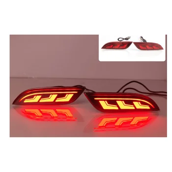 Luci paraurti posteriori a LED per auto per Spark 2010-2015 Indicatore di direzione dinamico Luce freno Riflettore