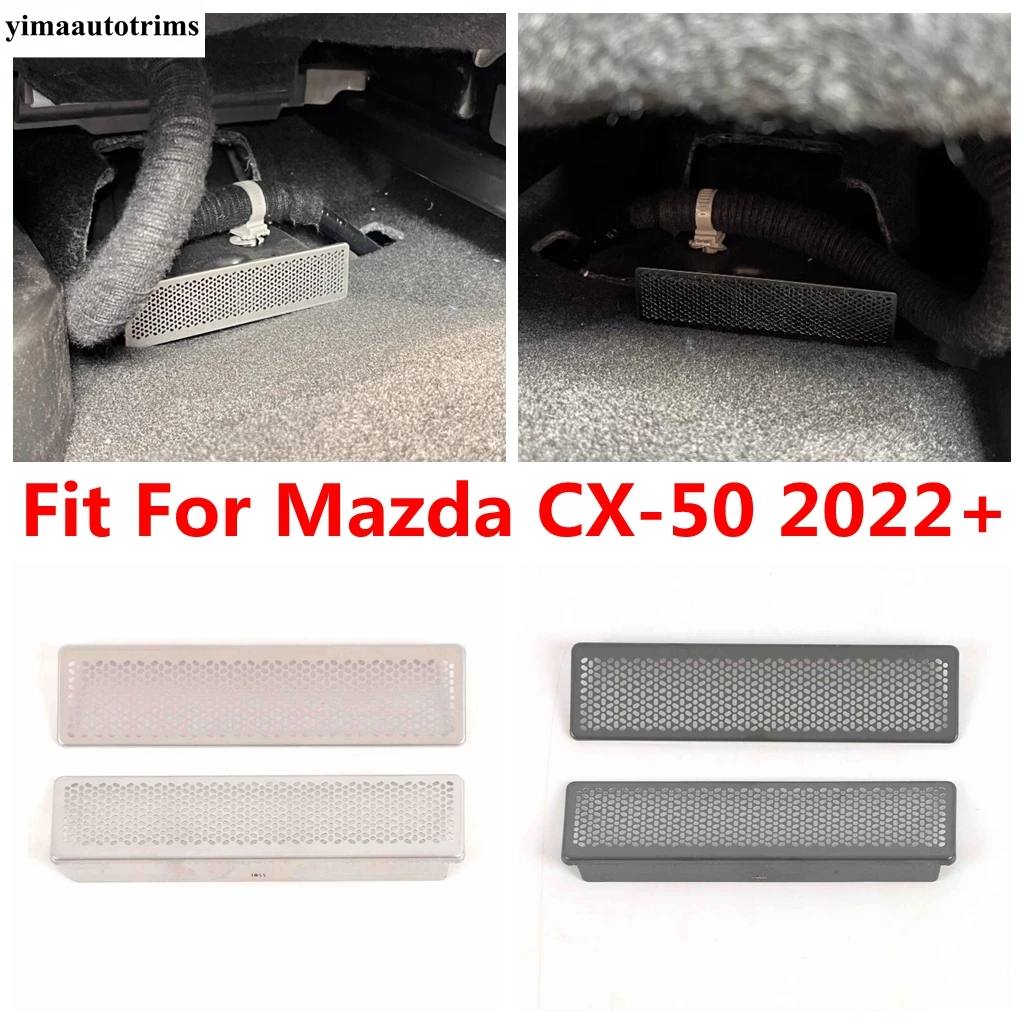 Seggiolino Auto Sotto Il Pavimento Presa D'Aria Coperchio Filtro Antipolvere Pannello Di Protezione Accessori Interni Adatti Per Mazda Cx-50 2022 2023